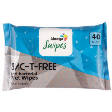 Anti-Bacterial Wipes (40's)